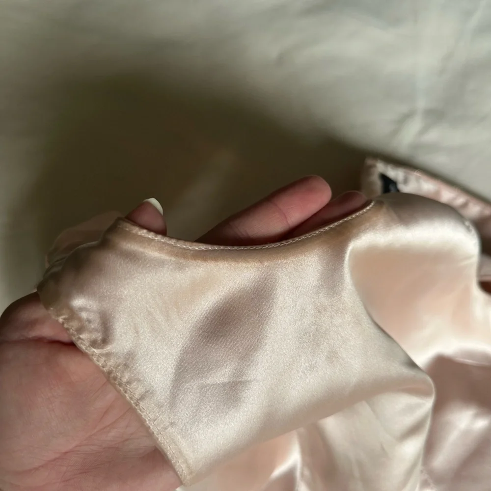Bebe Embroidered Pink Crop Top